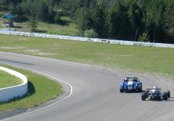 Leading a Formula Continental through fearsome Turn 2
