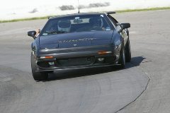 Michael driving, Alison riding at Mosport